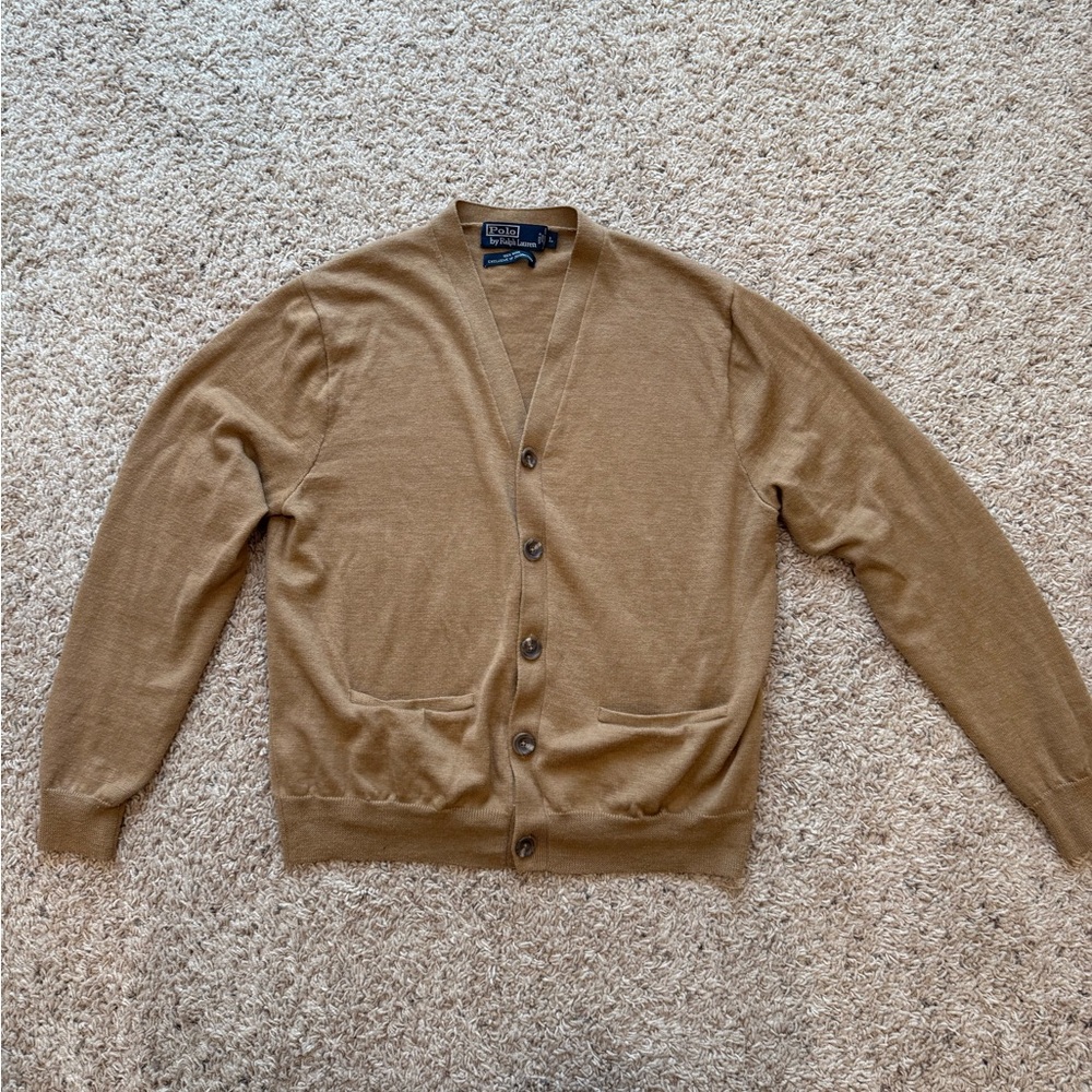 Vintage cardigan Polo by Ralph Lauren 100% wool
